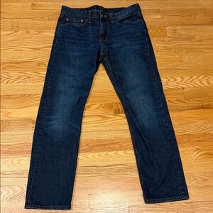 Banana Republic Dark Blue Slim Straight Jeans 31W / 29” Inseam